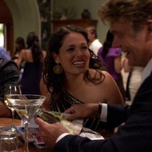 Still of Sarah Danielle Madison and John Schneider in 90210 (2008)