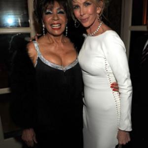 Shirley Bassey and Trudie Styler
