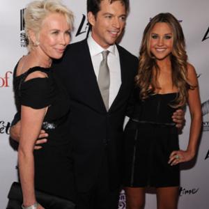Harry Connick Jr Amanda Bynes and Trudie Styler at event of Living Proof 2008