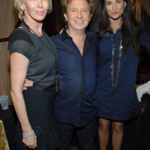 Demi Moore Andy Summers and Trudie Styler