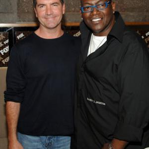 Simon Cowell and Randy Jackson