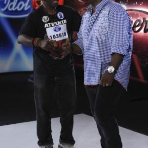 Still of Randy Jackson and Larry Platt in American Idol The Search for a Superstar 2002