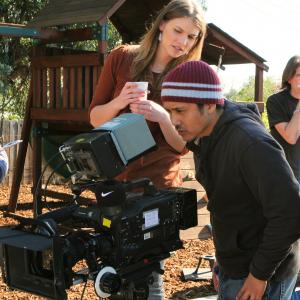 Shooting on the set of FLOAT in 2007