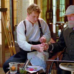 Still of Michel Bouquet and Vincent Rottiers in Renoir (2012)