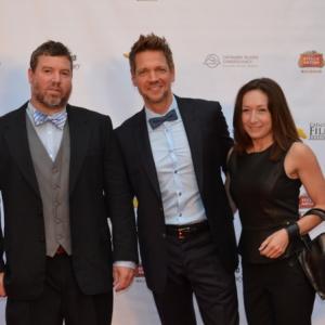 BEST MAN DOWN editor Grant Myers director Ted Koland and producer Jen Roskind