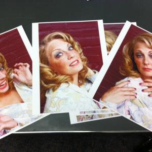 Suzanne Sole as Gloria Tussell in web series Backstage Drama, winner of 2012 Telly Award, Michigan statewide Emmy Award. This is Gloria's comp card. Perfect. Ridiculous.