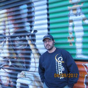 Brother Minister Malcolm X and me. Wall Mural Brooklyn, New York