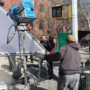 alriveaLD on set of Jim Jones Perfect Day NYC