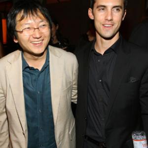 Milo Ventimiglia and Masi Oka