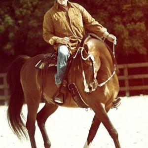 Jimmie Bernal on his stallion Sshamroque purebred Arabian Stallion on his farm at wwwbluestallionfarmcom