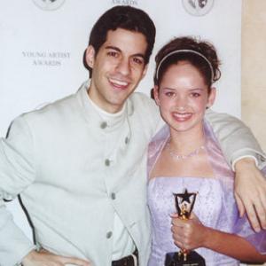Richard Leone and Elizabeth Huett at the 2000 Young Artist Awards