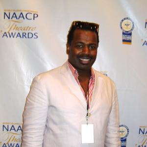 Nominee Lance Roberts at the NAACP awards