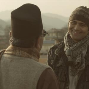 Deshbhakta Khanal and Raj Ballav Koirala in Highway to Dhampus 2014