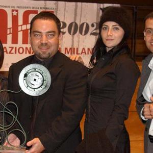 The Journey 2002I  Winner of Audience Award at Milan International Film Festival MIFF from left Emy Hovanesyan Edwin Avaness Sona Tatoyan and Serj Minassians
