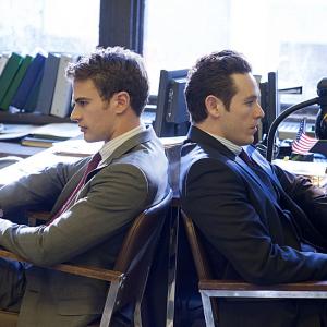 Still of Kevin Alejandro and Theo James in Golden Boy (2013)