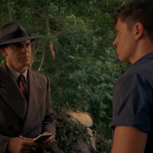 Detective Colquitt questions Jimmy Darling on American Horror Story Freak Show