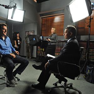 Still of Chris Noth and Russ Mitchell in The Good Wife (2009)