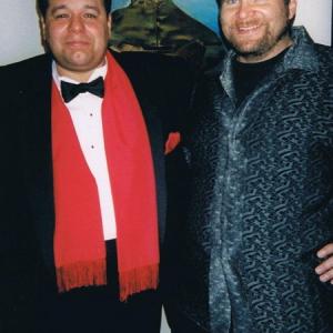 Ricardo Cordero & his publicist Elias Stimac at the Film Festival 2001