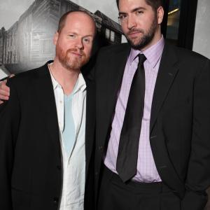 Joss Whedon and Drew Goddard at event of Namas girios gludumoj 2012