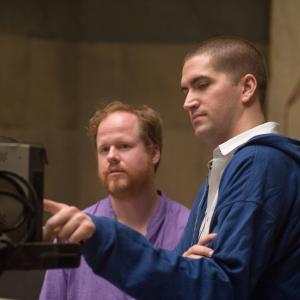 Still of Joss Whedon and Drew Goddard in Namas girios gludumoj (2012)
