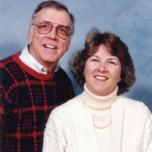 Gerard Maloney with his wife Linda