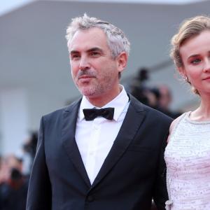 Diane Kruger and Alfonso Cuaron at event of Everestas (2015)