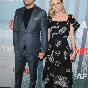 Joshua Jackson and Diane Kruger at event of The Affair 2014
