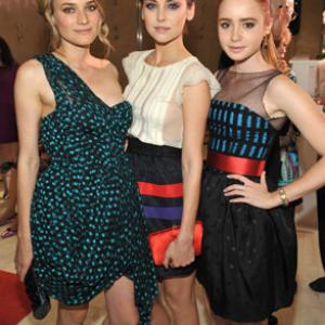 Diane Kruger Jessica Stroup and Lily Collins