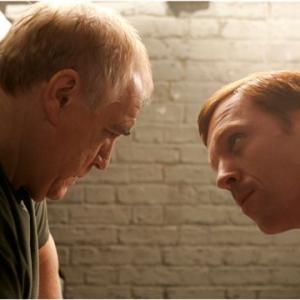 Still of Brian Cox and Damian Lewis in The Escapist 2008