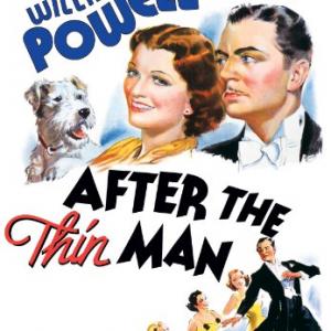 Myrna Loy William Powell and Asta in After the Thin Man 1936