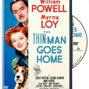 Myrna Loy William Powell and Asta in The Thin Man Goes Home 1945