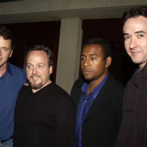 John Cusack Aidan Quinn Nick Gillie and Paul Quinn at event of Never Get Outta the Boat 2002