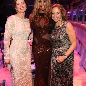 Katie Couric Laverne Cox and Norah ODonnell