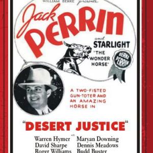 Jack Perrin and Starlight the Horse in Desert Justice 1936