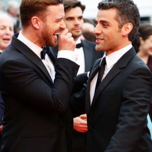 Justin Timberlake and Oscar Isaac at event of Groja Liuvinas Deivisas (2013)