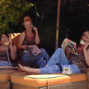 Claire Partin, Kate Bergeron and Lindy Loundagin in SkyMall the Musical