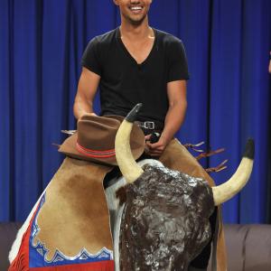 Taylor Lautner at event of Late Night with Jimmy Fallon (2009)
