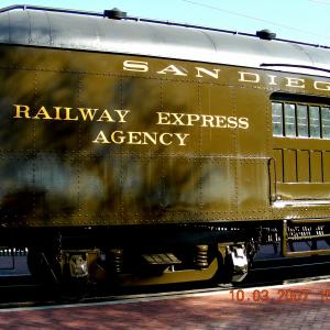 Antique restored train HandletteringThe Changeling film production