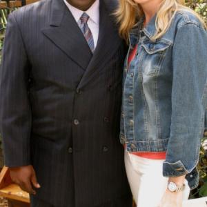 Deidra Sarego and Cedric the Entertainer at the 1st Annual Take Wings Foundation Fundraiser
