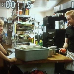 Bart and Orfeh in a scene from 