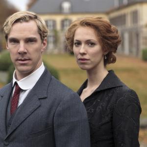 Still of Rebecca Hall and Benedict Cumberbatch in Parades End 2012