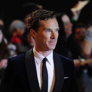 Benedict Cumberbatch at event of Hobitas Penkiu armiju musis 2014