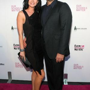 The Every Monday Matters Foundations 1st Annual Party with a Purpose with husband Matthew Emerzian