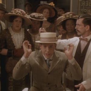 Sharron in The Music Man. Left of Matthew Broderick