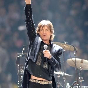 Mick Jagger and The Rolling Stones at event of Super Bowl XL 2006