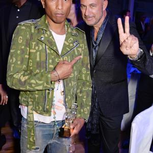 Pharrell Williams and John Varvatos