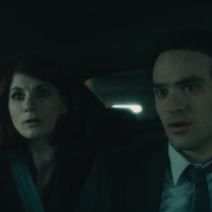 Still of Charlie Cox and Jodie Whittaker in Hello Carter (2013)