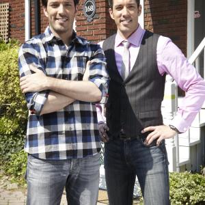 Drew Scott and Jonathan Silver Scott in Property Brothers Kate amp Cole 2012