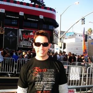 Mike Breyer representing Veneratio at The 2010 Sunset Strip Music Festival