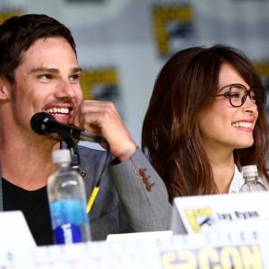 Kristin Kreuk and Jay Ryan at event of Beauty and the Beast (2012)